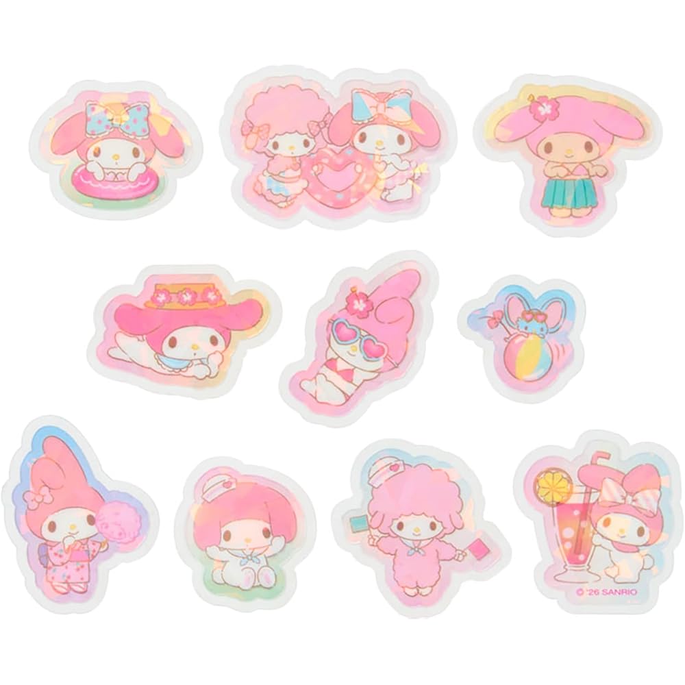 Sanrio My Melody Summer Stickers Age 3 and Up 769371