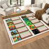 Minecraft 504 Carpet Perfect for Balcony Playrooms Decorate room Kitchen Anti-slip Rug Anime Office Decor Perfect Birthday/Christmas Gift Idea