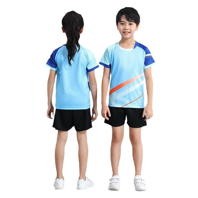 Unisex Quick-Dry Sport Set Badminton Tennis Volleyball Ping Pong Training Competition Athletic Wear