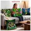 Cartoon Ben 10 Ultimate Alien Cushion Cover 1Pcs Decorative Covers Soft Cushion Case For Sofa Couchdecor 40X40 45X45 Pillowcases