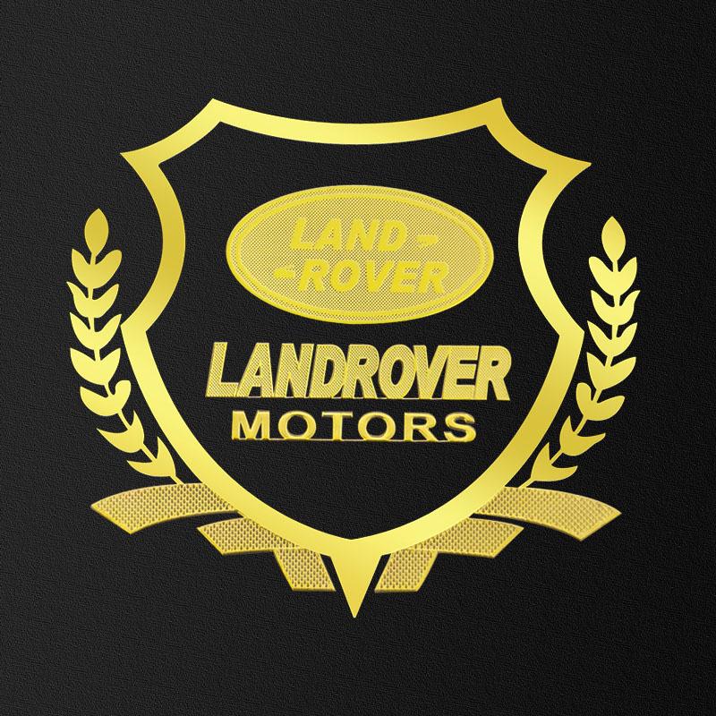 1Pcs Car Body 3D Stickers Wheat Ears Emblem Auto Decoration for Land Rover Range Rover Defender Freelander Discovery 1 2 3 Evoque Rover L322 L405