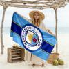 First Place Manchester City Fc Logo Beach Towel Soft Durable Quick-Dry Comfortable Lightweight