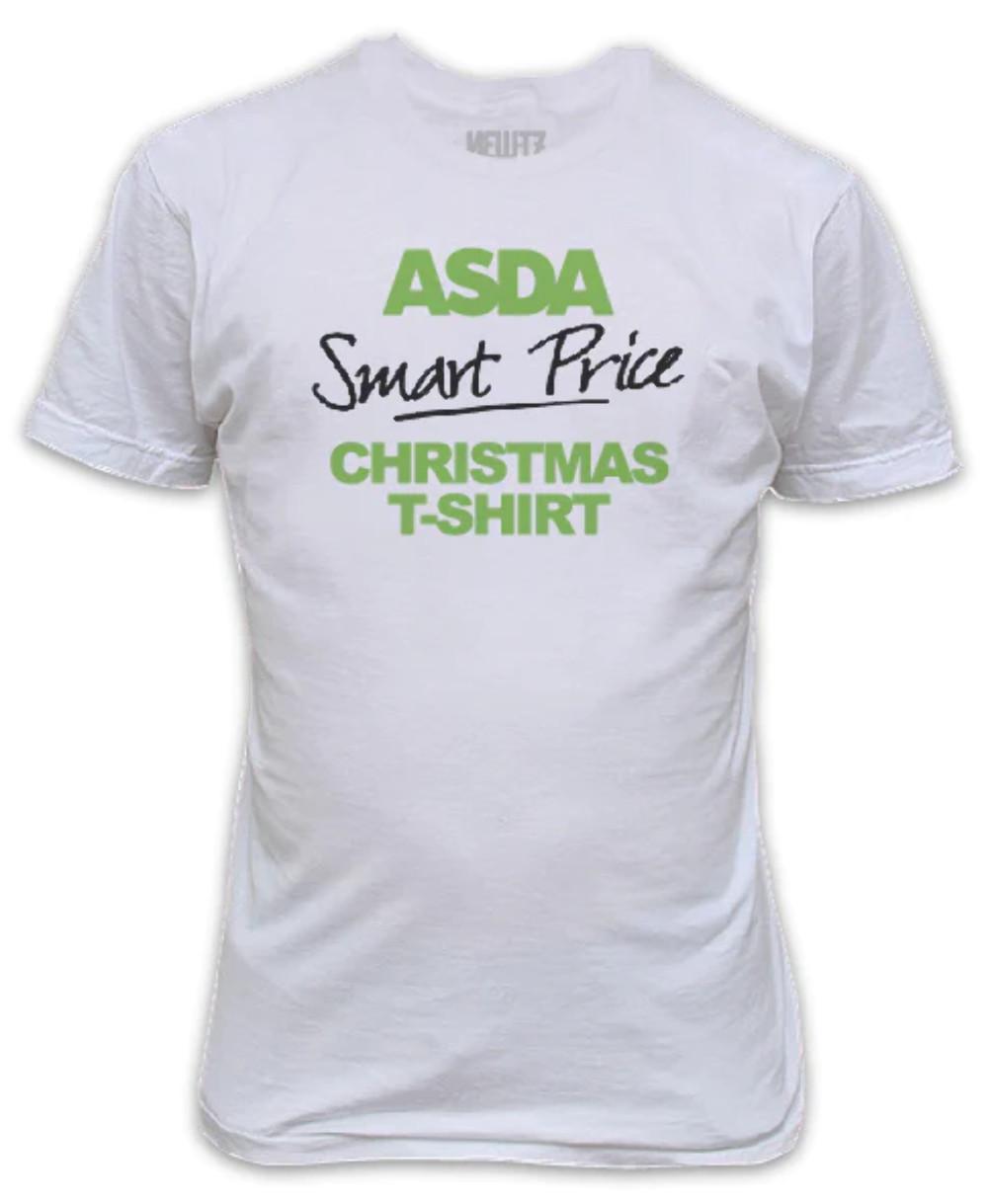 

Asda Smart Price Christmas T-Shirt Bargain Design Funny Present Gift Secret Sa XXL