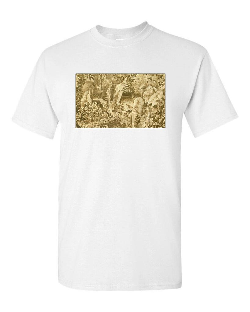 Retro Tiki T Shirt White Cotton Mug Bar Restaurant No. 54 Art