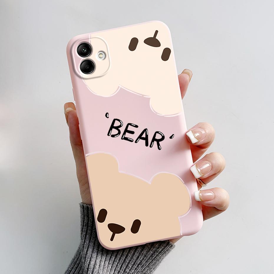 For Samsung Galaxy A04 A04E A04S Phone Case Stylish Painted Protection TPU Silicone Back Cover For Samsung A 04 E S Bumper Shell