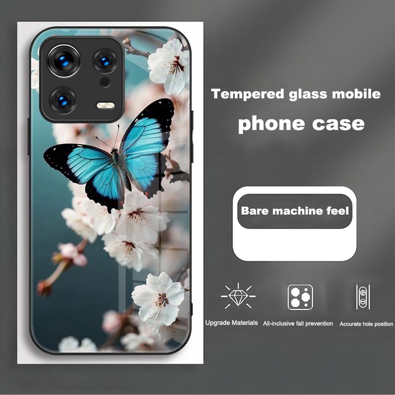 Luxury Tempered Glass Case For Xiaomi 13 13T Pro 13 Ultra Lite Case Full Protective Shell For Xiaomi 13T Shockproof Back Cover