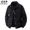 JEEP SPIRIT Men's Autumn/Winter Casual Lapel Workwear Jacket