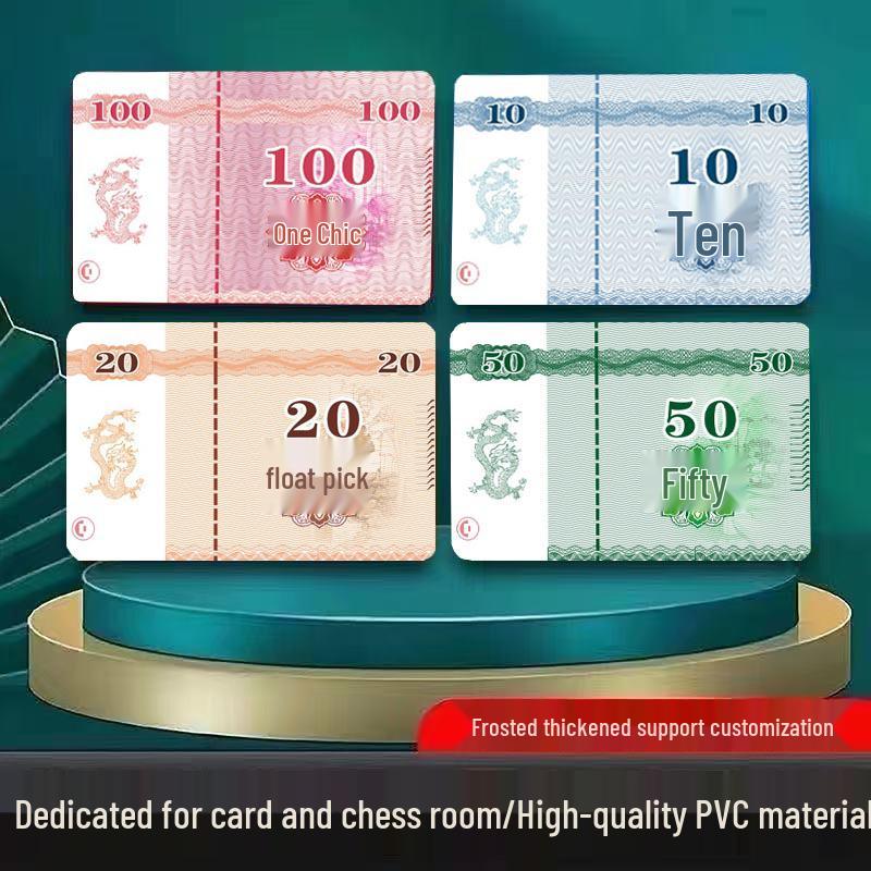 Frosted Mahjong Cards: Durable, Waterproof, Wear-Resistant Tokens for Card Rooms