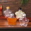 200ML Star Bottle; Cute Clear Plastic Design; Perfect for Tea, Coffee, and Water