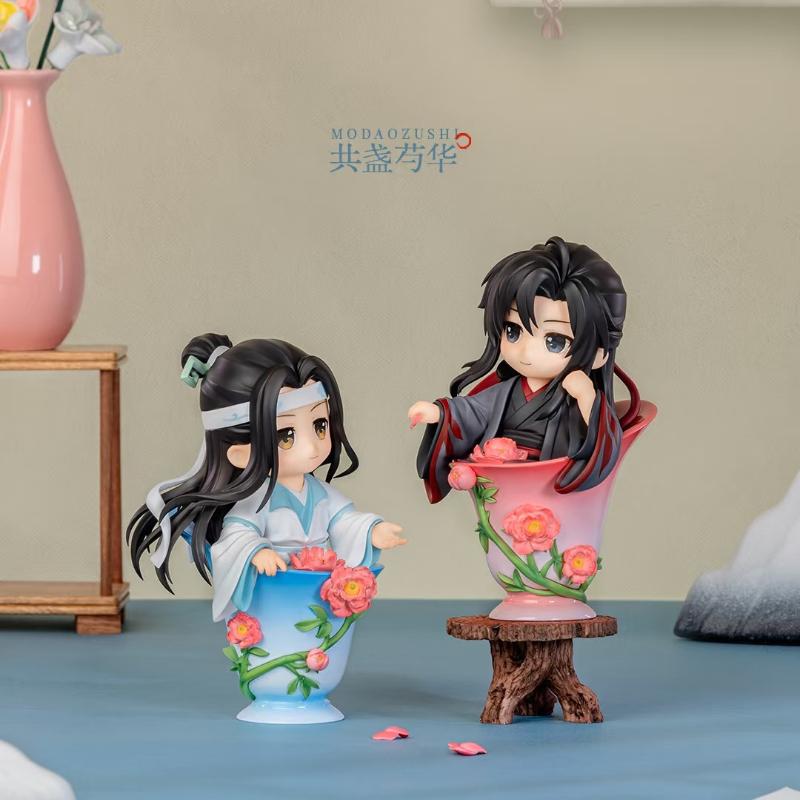 In stock  Porcelain Flower Rhyme Series Blind Box - Cute Anime Character Collection Toy Wei Wu Xian Lan Gift For Fans