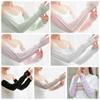 Ice Silk Ice Silk Sleeve Polyester Fibre Arm Sleeves Fashion Arm Sleeves Cover  Summer