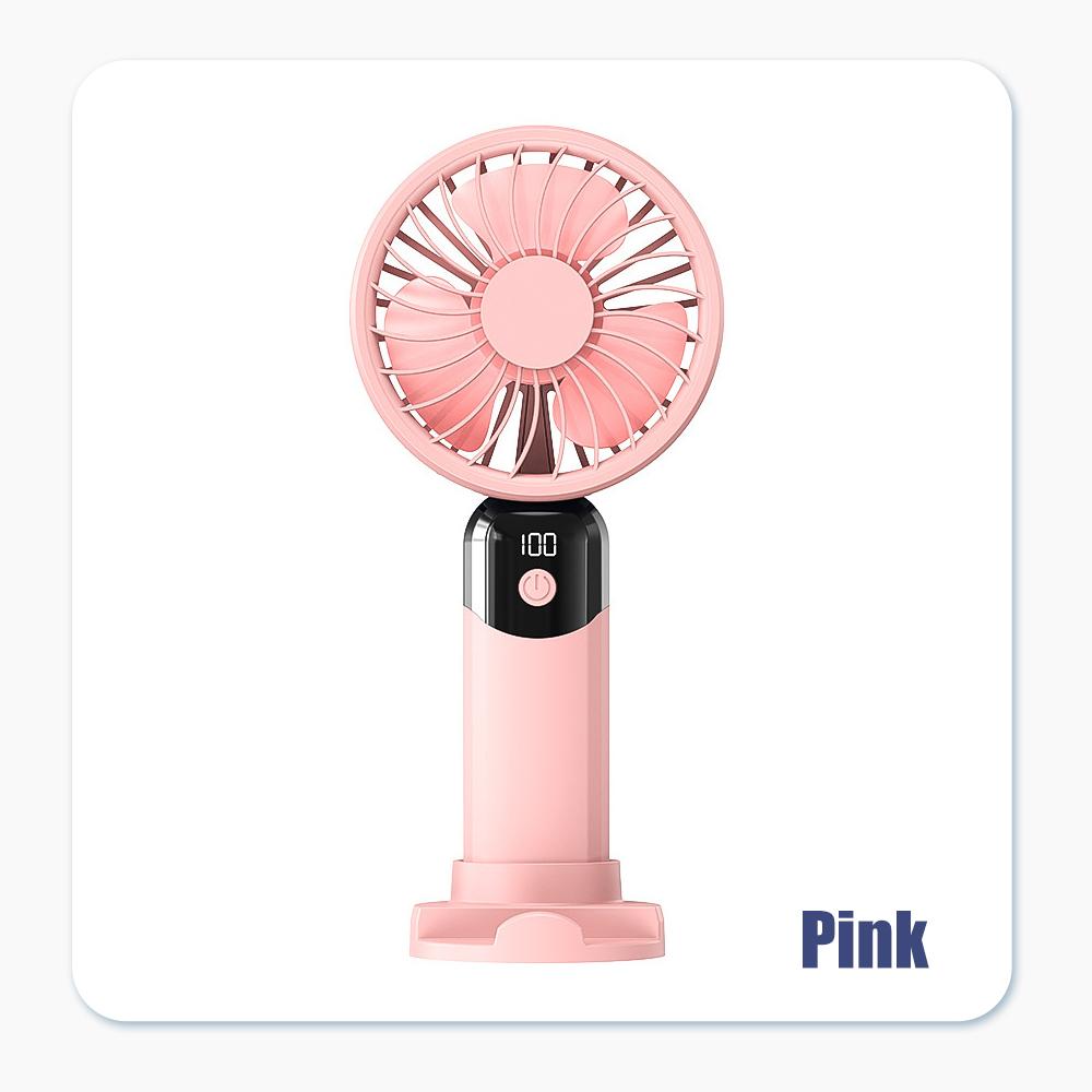 Mini Portable Handheld Fan Refrigeration Small Air conditioner 6 Speed wind Adjustable 2000mAh High-speed USB Outdoor CoolingFan