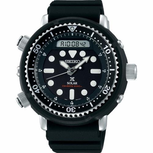 

Seiko SNJ025P1 Prospex Solar PADI Diver Black Men s Analog Sports Solar Watch, Ships Overseas