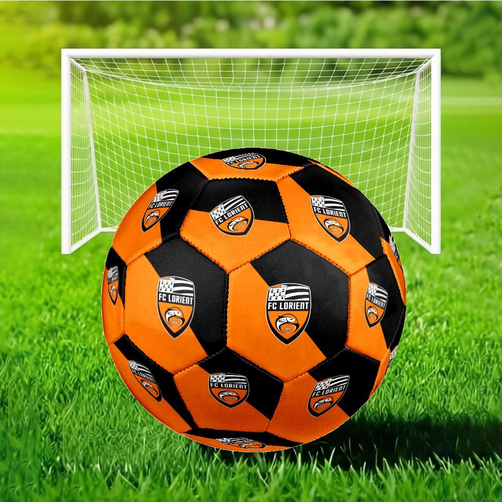 Lori-ent Football Club Soccer Ball Size 5 Soccer Ball, Machine-stitched, Soft and Comfortable, Suitable for Training and Matches Fan Gift