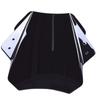 Motorcycle Windscreen Adjustable Universal Motorcycle Windshield Screen Replacement for Suzuki Black