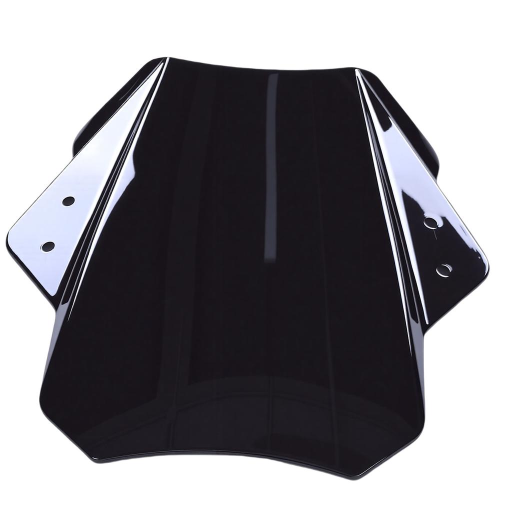 Motorcycle Windscreen Adjustable Universal Motorcycle Windshield Screen Replacement for Suzuki Black