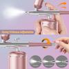 Airbrush Nails with Compressor Portable Airbrush with Compressor Kit Mini Air Brush Nails Spray Gun for Nails Art Painting Craft