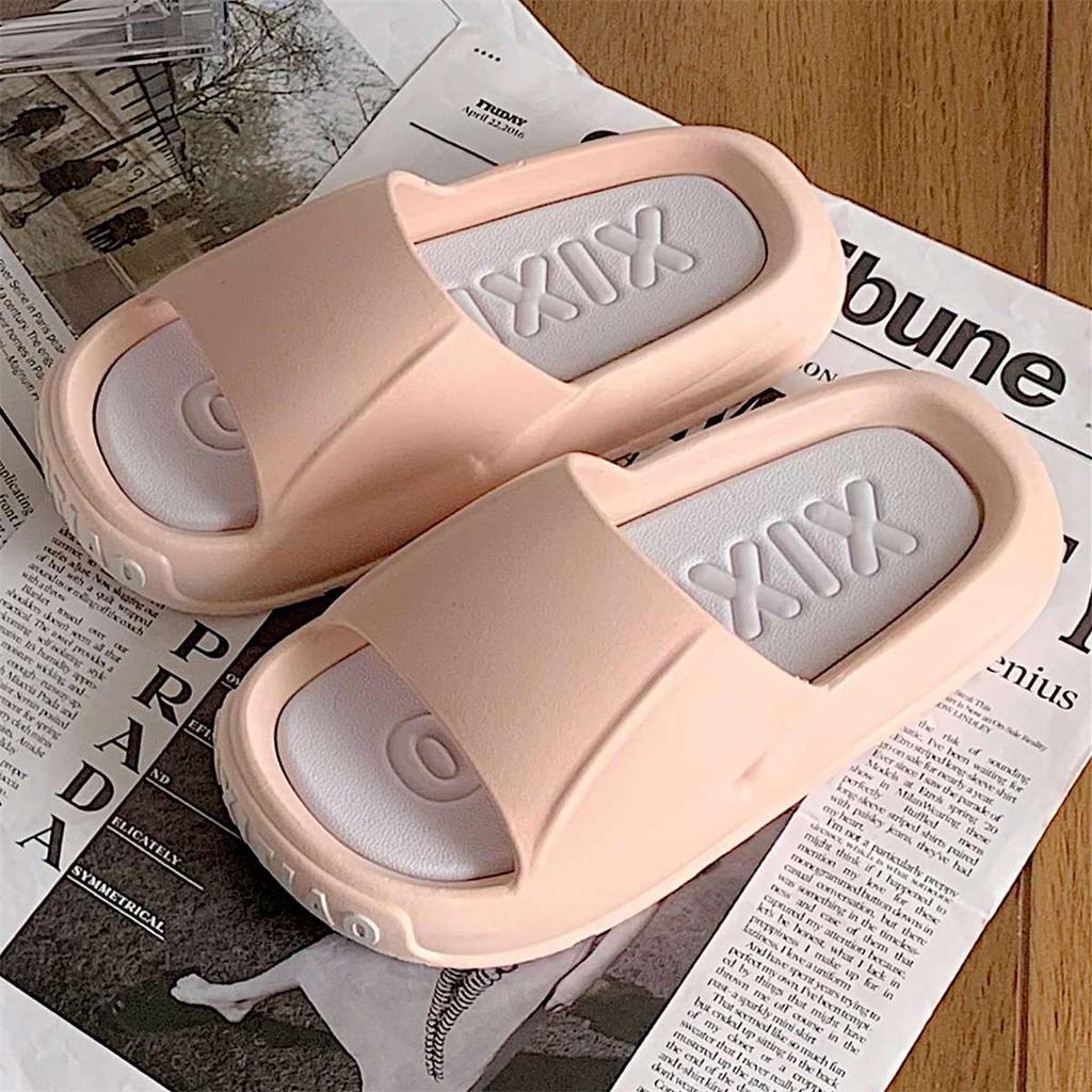 Altezza Zeppe Pantofole da Casa Estive da Spiaggia Scarpe da Donna 2024 Uomo Sandali da Casa Rosa da Interno con Elegante Scarpa B I