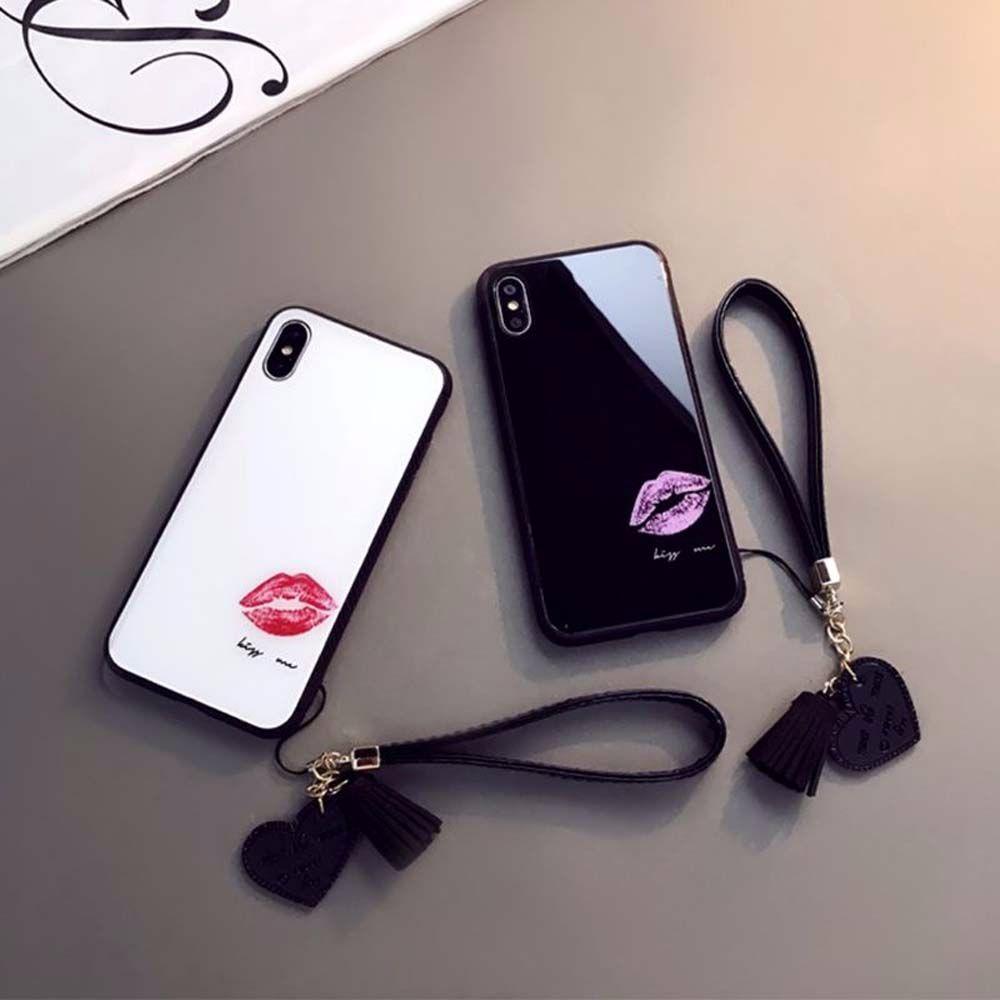 Anti-Lost PU Leather Rope Cell Phone Lanyard Keychain Mobile Phone Strap Mobile Phone Lanyard