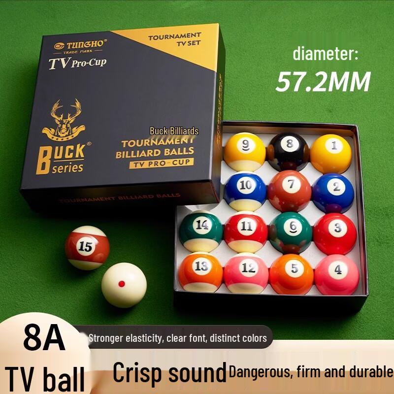 BUCK Series Competition Billiard Ball Set