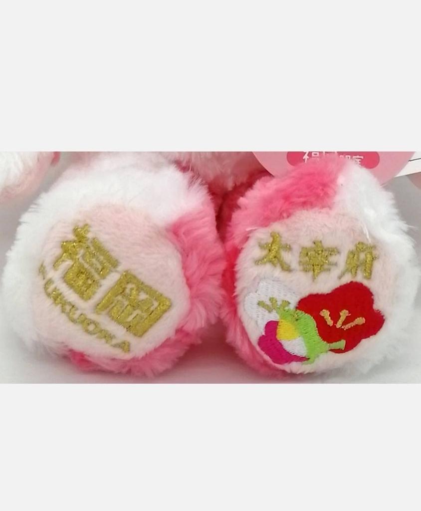 Local Dazaifu Plum Bear Plush Fukuoka by Makoto Fujini of Longer Bear Toy, Small, Exclusive, [Out Print/No Available]