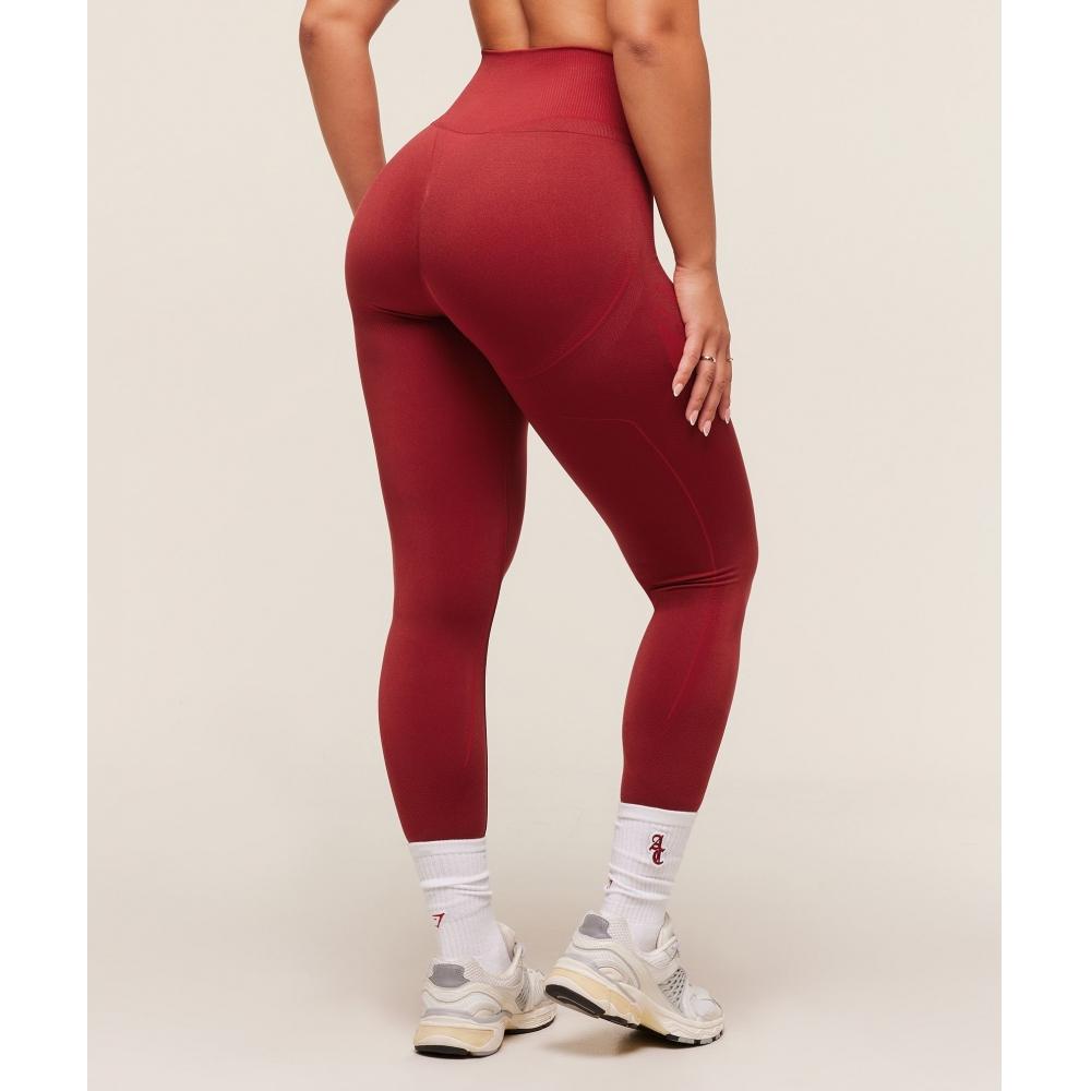 Gymshark X Analis Seamless Leggings   Reps Red Carmine Red Reps Red Carmine Red B4b4r Rb54