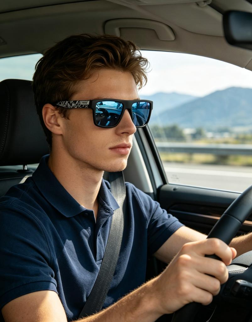 Xiaomi Men Women Polarized Square Sunglasses UV400 Sports Shades for Driving Fishing Cycling Beach Outdoor Activities 918