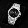 Luminous Mens Quartz Watch Octagonal Zinc Alloy Wristwatch Daily Waterproof Analog Date Watches