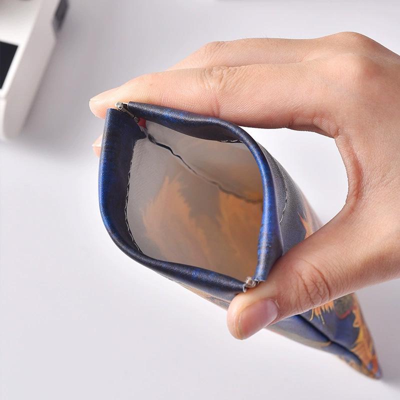 1PC Floral Print Anti Pressure Storage Bag Eyewear Protector Oil Painting Portable Glasses Case Box Storage Bag Sunglasses Box