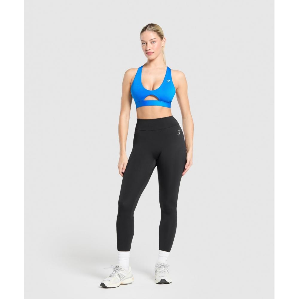 Gymshark Peek A Boo Sports brA bArbell Blue b8A5z Udbt
