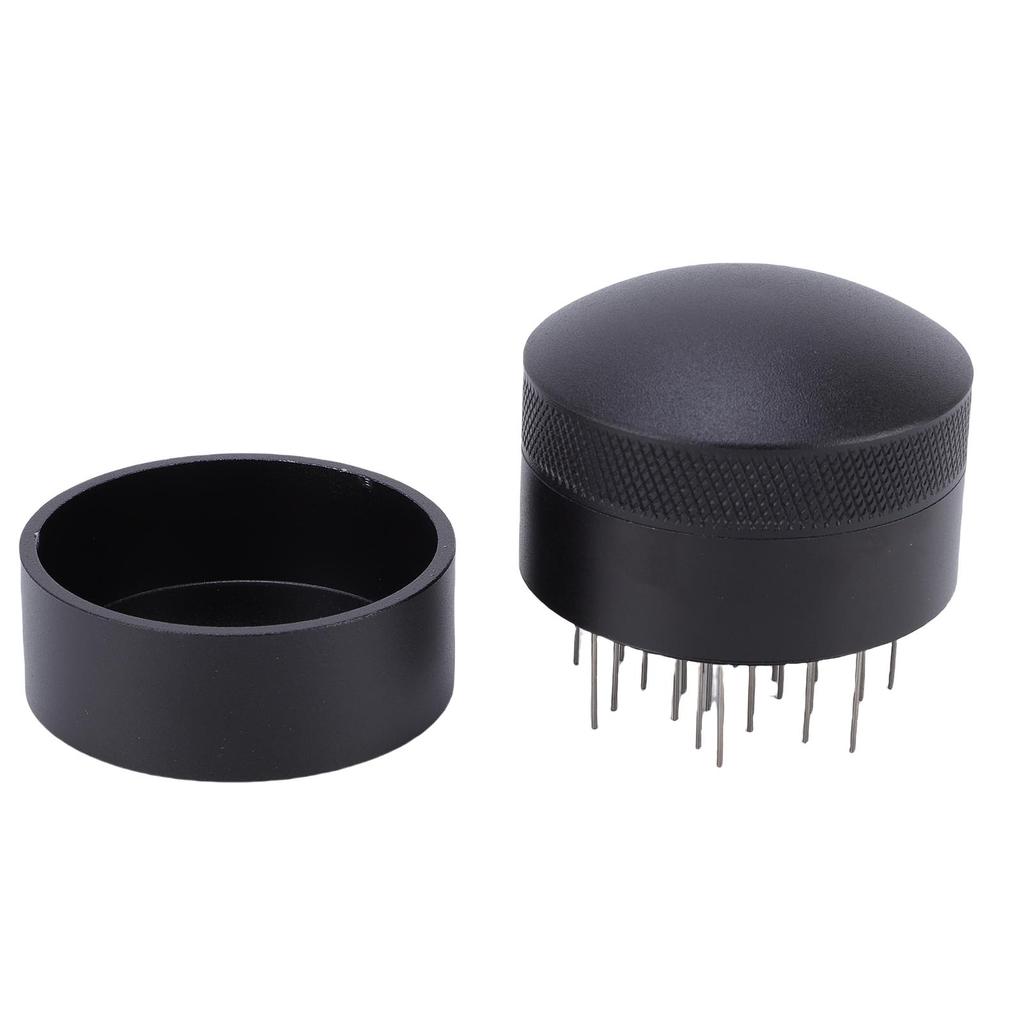 Coffee Cloth Powder Needle 28 Needles Coffee Powder Distributor Stirrer Tool with Base for Home Cafe