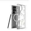 Transparent Cute Skull Magnetic Case for iPhone 15/16/17 Pro Max – Full Coverage