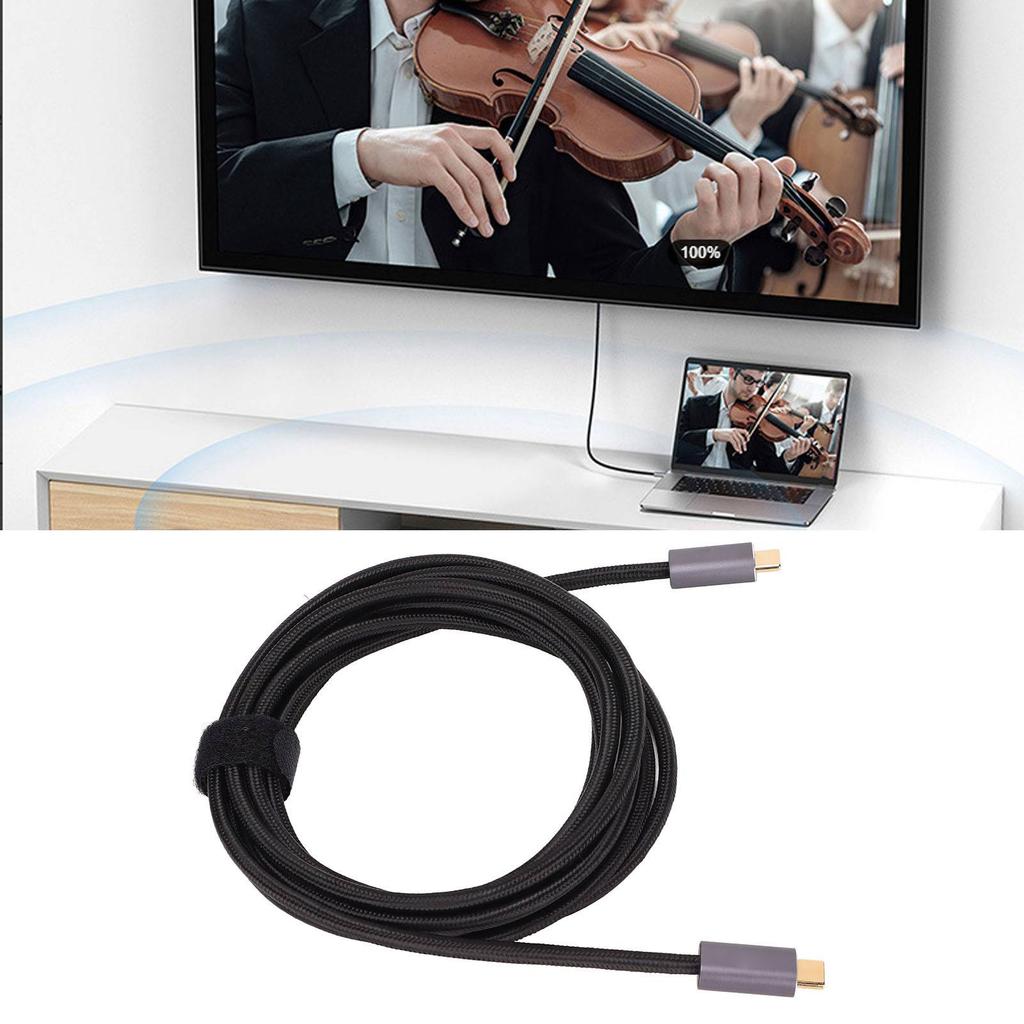 Type C Extension Cable USB3.2 100W 20Gbps 8k 60hz Male To Male Type C Adapter for Learning