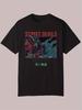 Streetwear Graphic T-shirt - Black Casual Summer Tee with Vibrant Street Devils Artwork