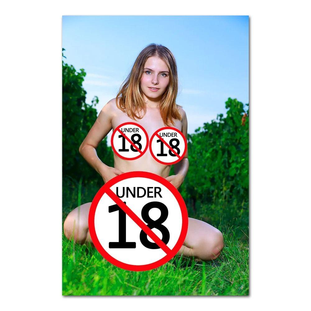 Geschmackvolle feminine Kunstgemälde Elegante Wanddekoration für Wohnzimmer Schlafzimmer