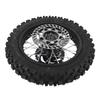 12 Inch Rear Wheel Rim Tire Assembly Replacement for Apollo Dirt Bike 80 100 12 3.00 12 Rear Wheel Rim Tire Brake Rotor
