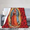 Christian Divine Mercy Flannel Blankets Jesus I Trus In You Custom Throw Blanket for Sofa Bedding Lounge 200x150cm Bedspreads
