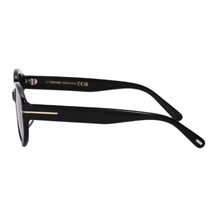 TF Fashion Vielseitige Cat-Eye-Sonnenbrille Damen-Sonnenbrille Schwarz FT1296-K-01A-54