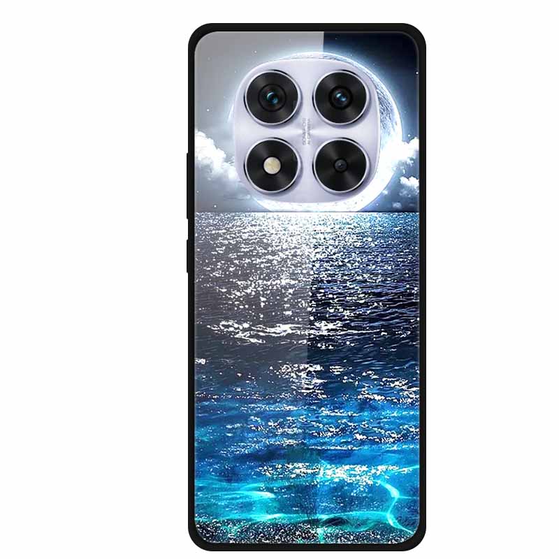 Hard Back Cover For Xiaomi Redmi Note 14 Pro 5G Case Soft Bumper Tempered Glass Case For Redmi Note 14 Pro 4G Case Note14 Pro