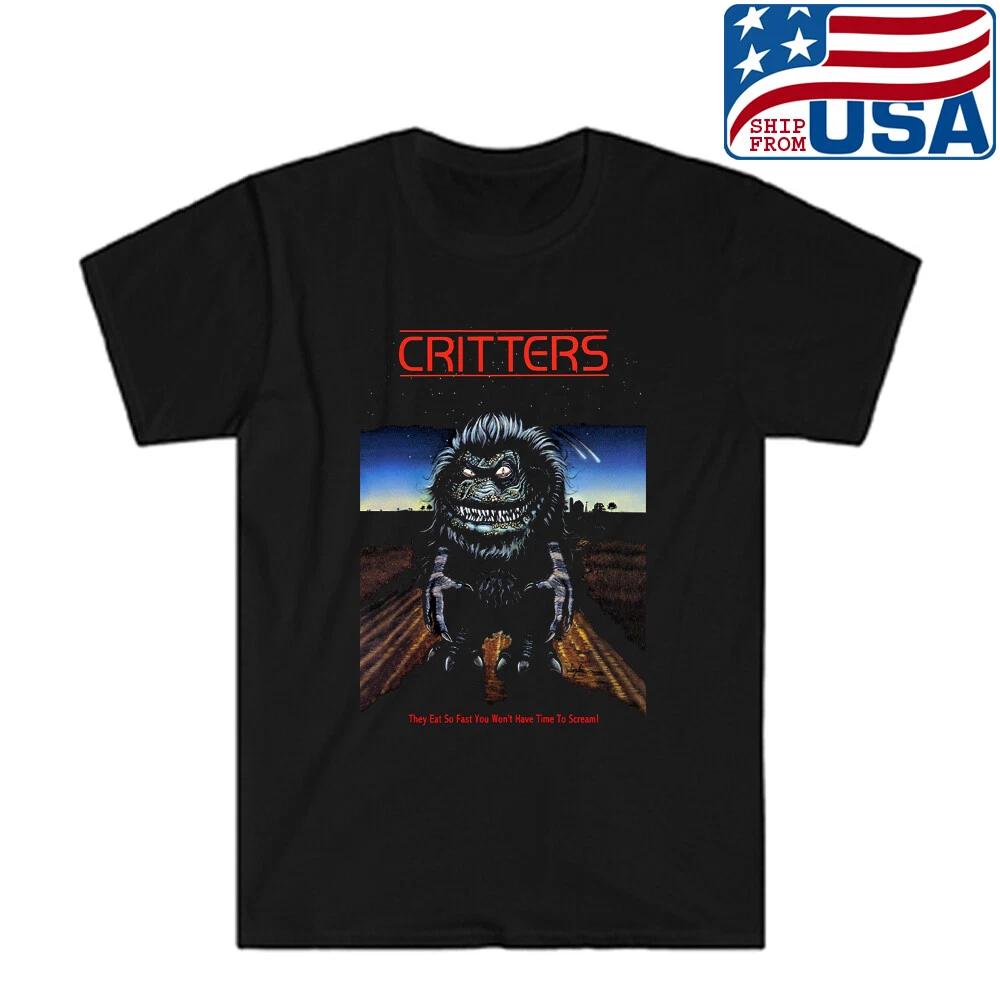 Critters Horror Movie Men s Black Size S to 5XL L
