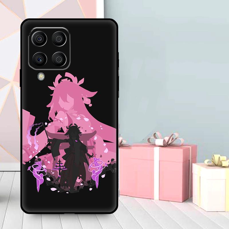 Yae Miko Genshin Impact Case For Samsung Galaxy M06 M11 M31 M14 M34 M54 M12 M32 M52 M15 M13 M16 M36 M56 M53 M35 M55