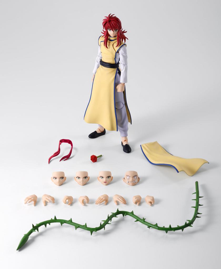 TAMASHII NATIONS Yu Yu Hakusho Kurama 150mm PVC ABS Painted Action Figure S.H.Figuarts Approx. &