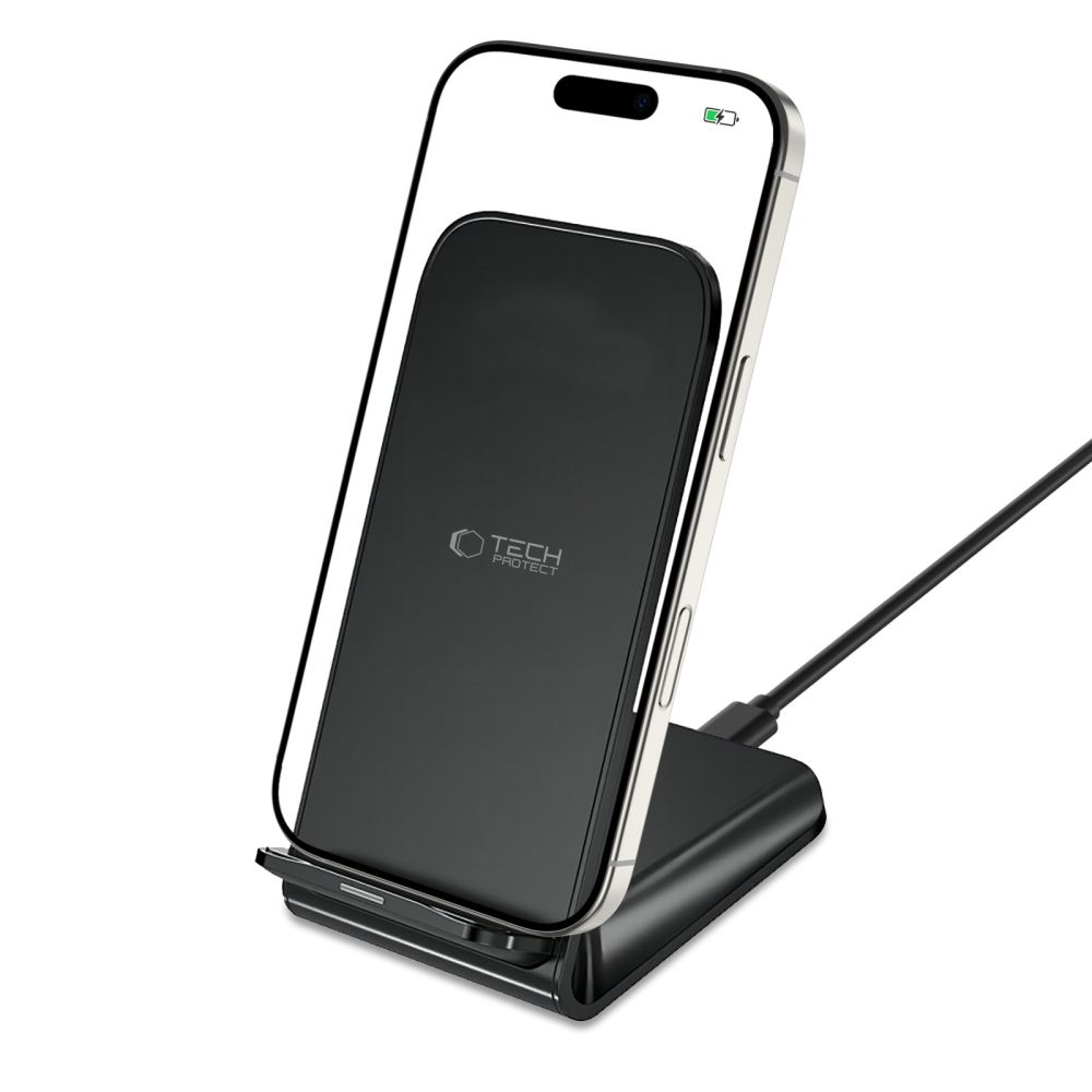 Tech-Protect Qi15W-S2 Wireless Charger 15W Black
