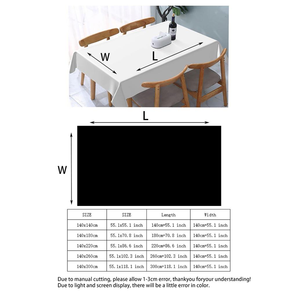 Stylish Green And Black Tableclothkitchen Restaurant Tablecloth Outdoor Picnic Tablecloth Holiday Party Decoration