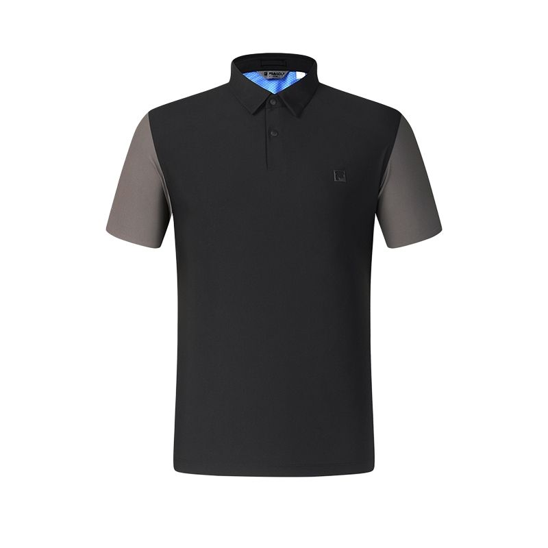 

New FILA Golf Series SS25 Polo Shirt Men s Pitch Black A11M525143F-BK XL(180/100A)