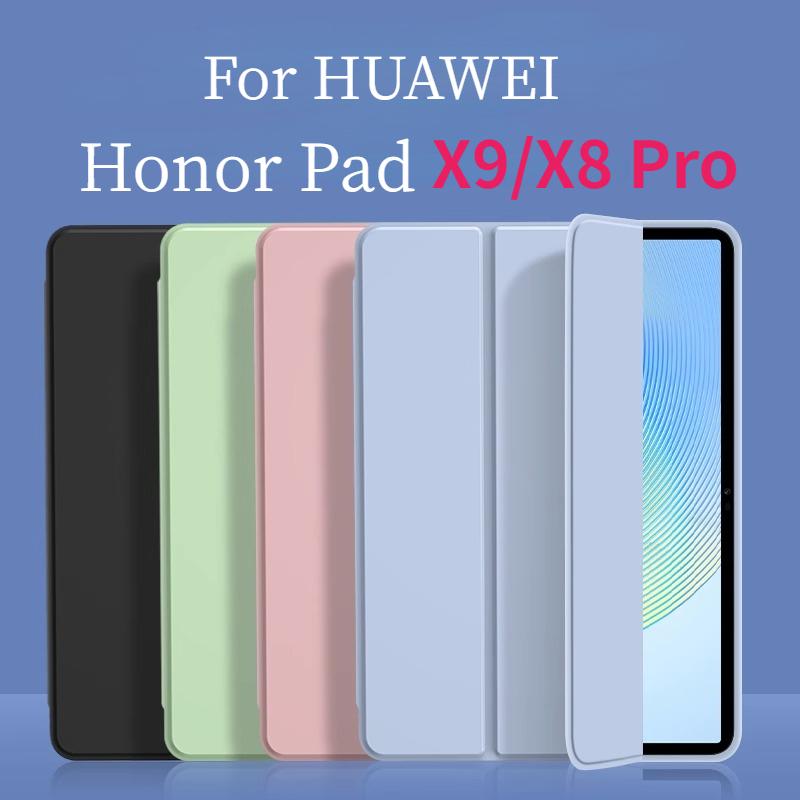 Tablet-Hülle für HUWEI Honor Pad X9 2023 Hülle 11,5 Zoll Funda Leder Smart Cover für Honor Pad X8 Pro 11,5" ELN-W09 Folio Capa