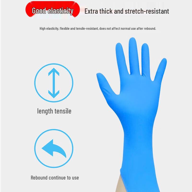 Gureide Disposable Nitrile Examination Gloves