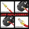 HSC8 6-4A Crimping Tool 0.25-10mm for Ferrule Tubular Terminals ² 23-7AWG Ferrule Crimping Clamp Set Wire Head Electrician Tools