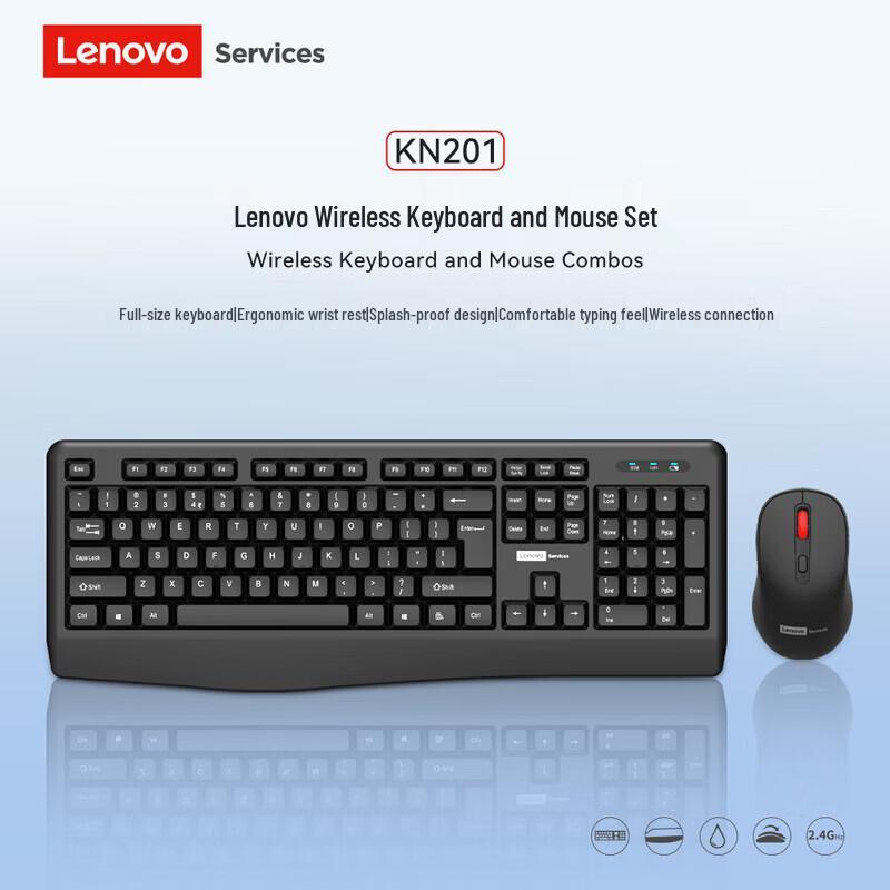Lenovo Wireless Keyboard and Mouse Set