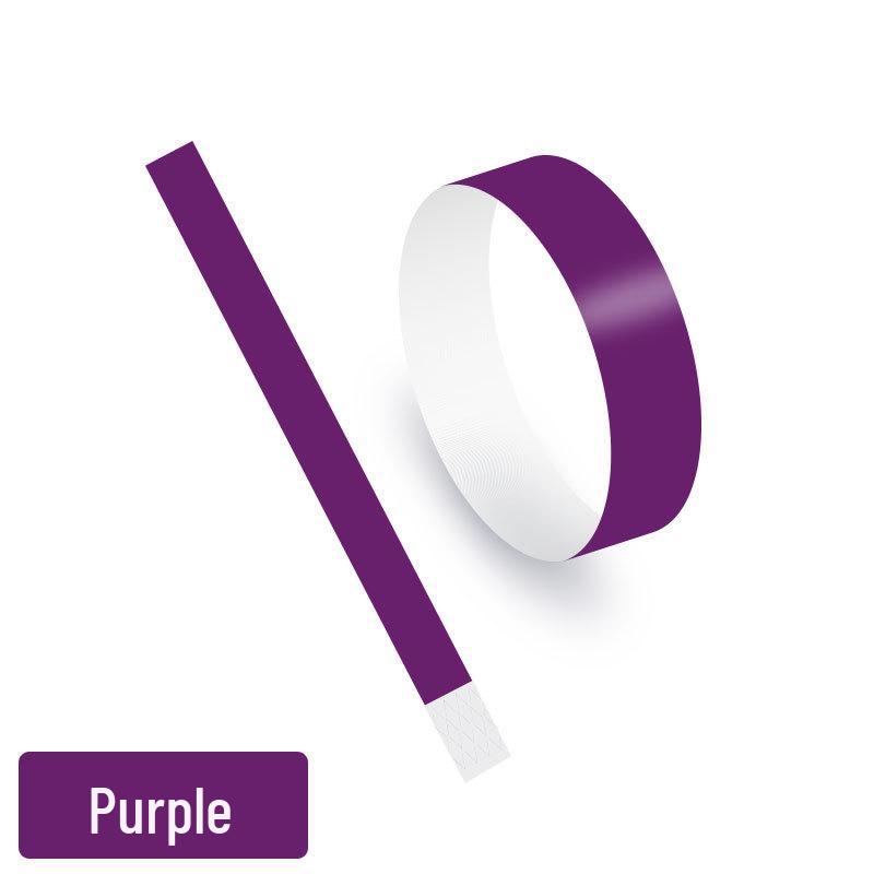 Waterproof Synthetic Paper Wristbands for Kids Parks and Events